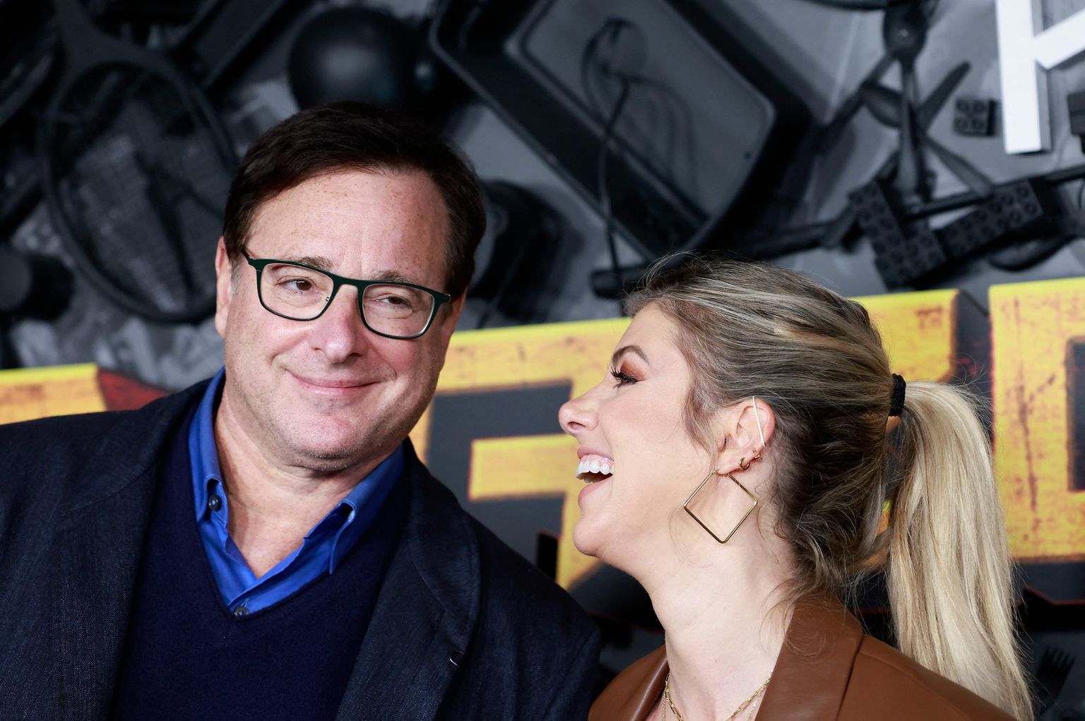 USA koomik Bob Saget koos abikaasa Kelly Rizzoga 2021. aasta detsembris.