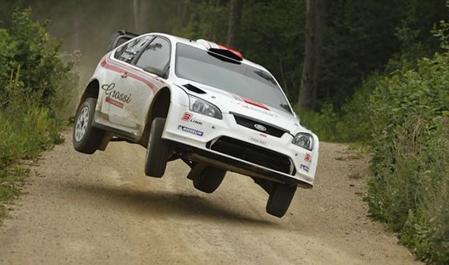 Kehala ralliringi laiendamine oli üks aasta ühisteole kandideerivatest saavutustest. Pildil Georg Gross Kehala rajal kihutamas.