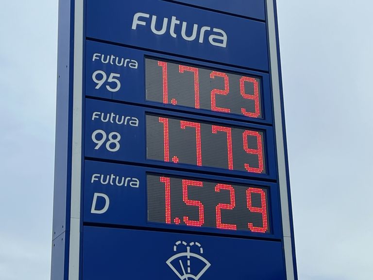Uued kütusehinnad Neste tanklas