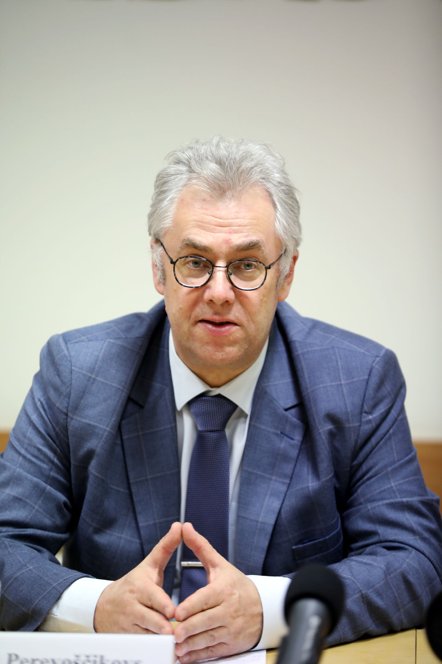 SPKC Infekcijas slimību riska analīzes un profilakses departamenta direktors Jurijs Perevoščikovs.