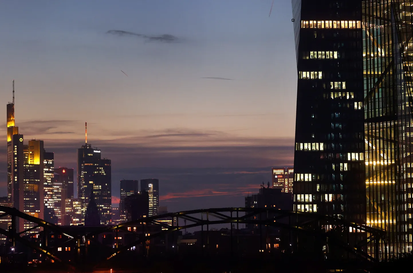 Euroopa Keskpanga peakontor Frankfurtis.