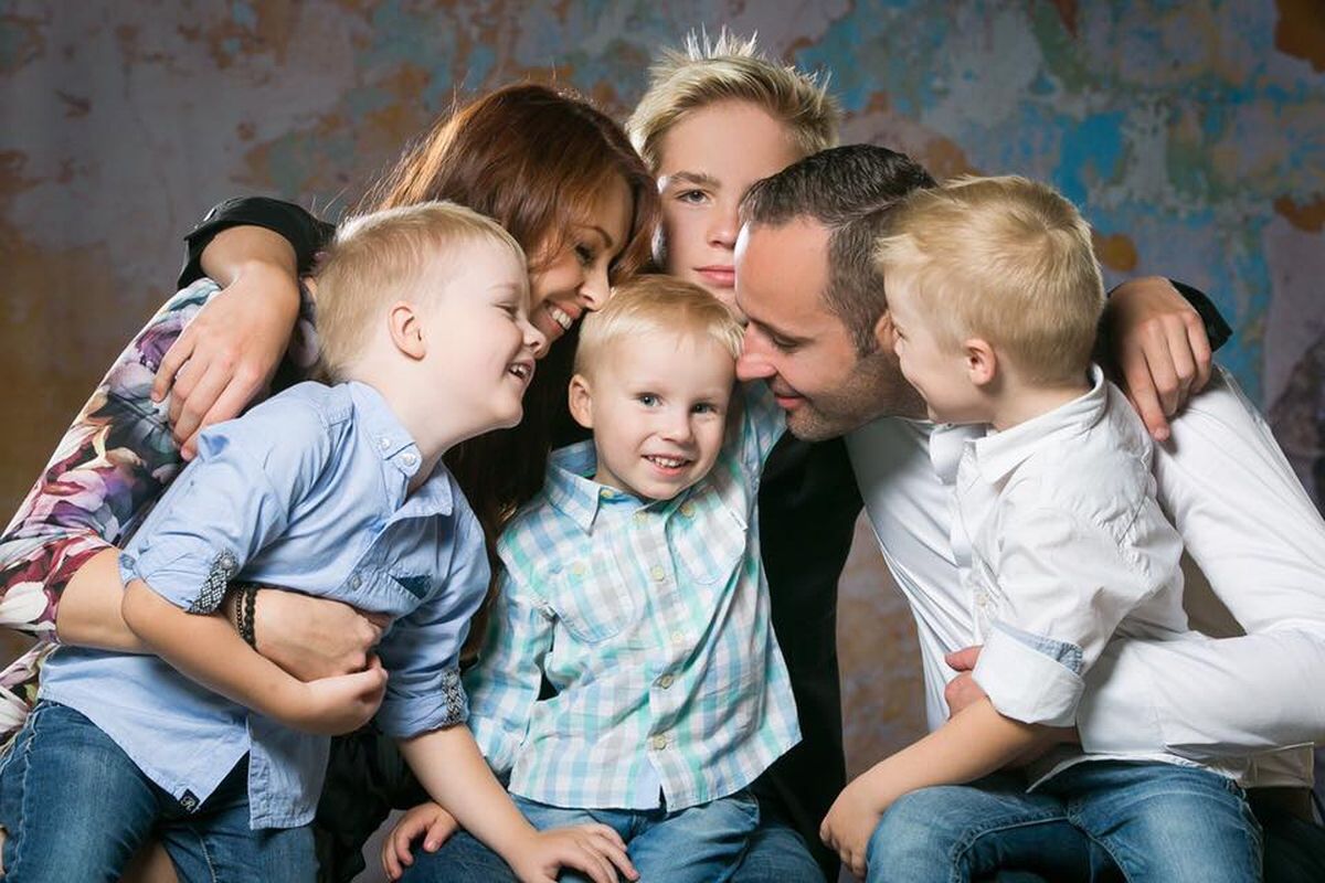 Indreku ja abikaasa Kirsti peres kasvab neli poega: 7-aastane Stian Christopher, üheksased kaksikud Keron Dominic ja Revo Nicholas ning 18-aastane Jorke Patrick Indreku eelmisest kooselust. Jäädvustus aastast 2017.