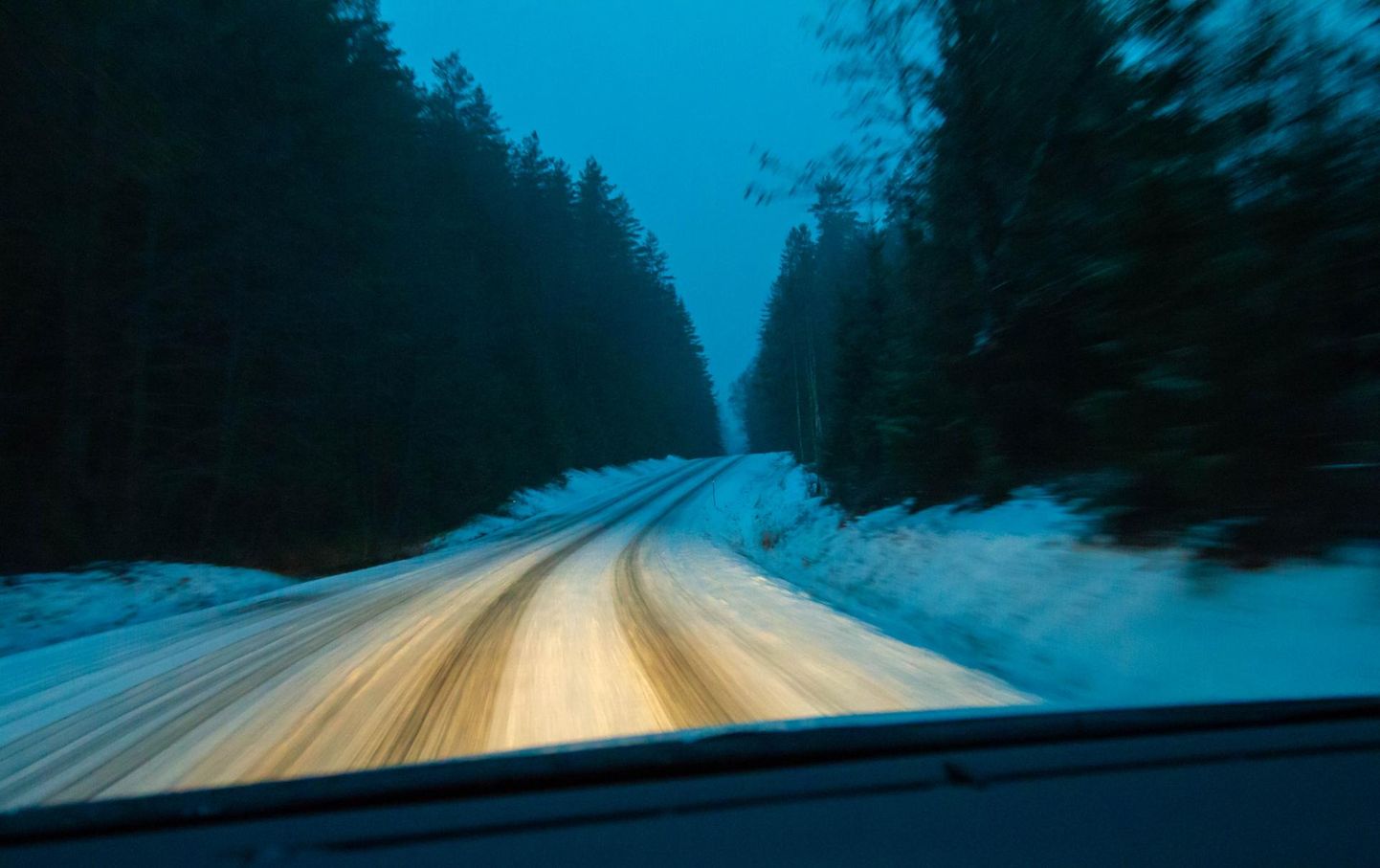 Talvistel teedel tuleb valida sobiv sõidukirus.