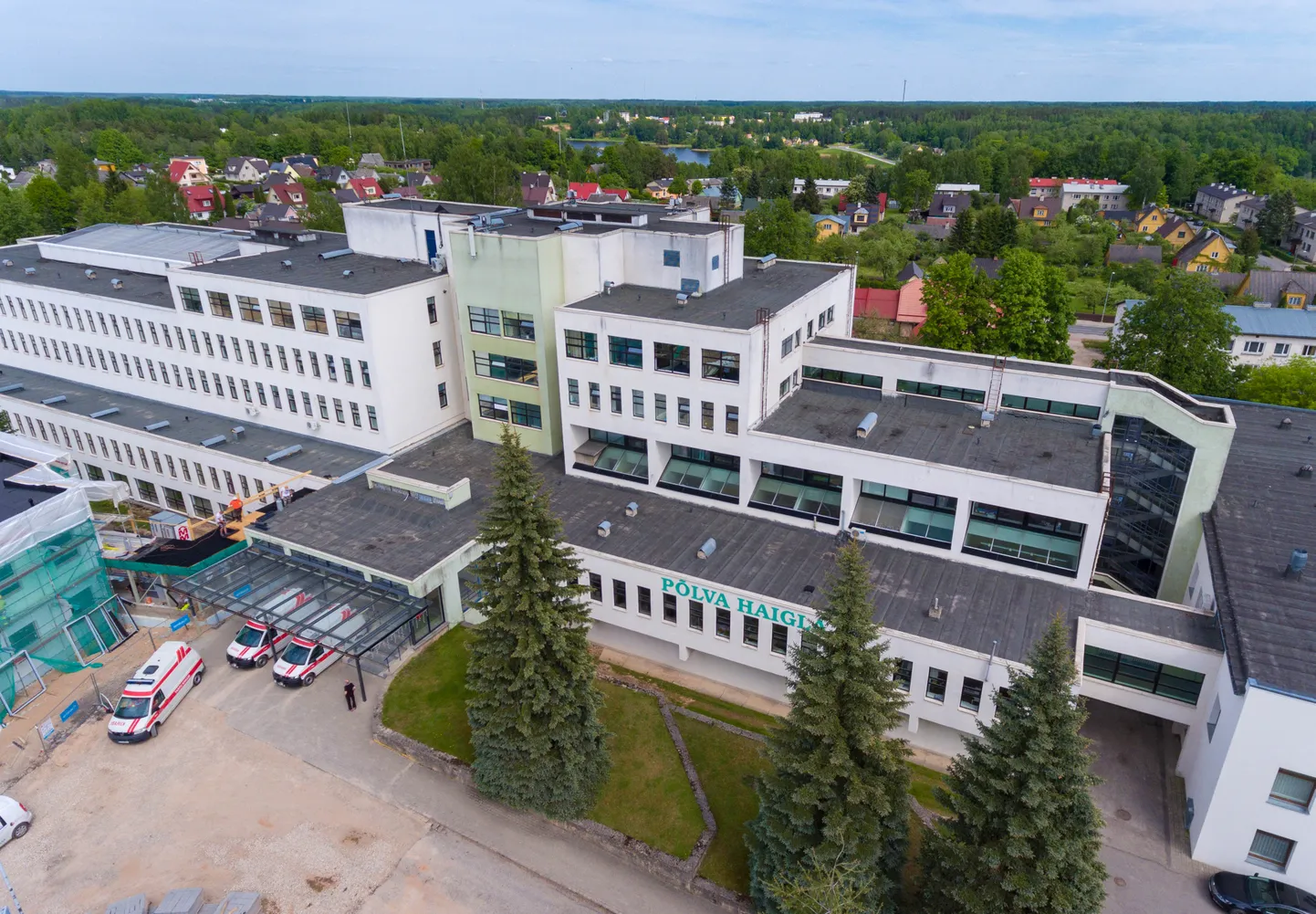 В Пыльваской больнице заполнены все палаты для больных коронавирусом.