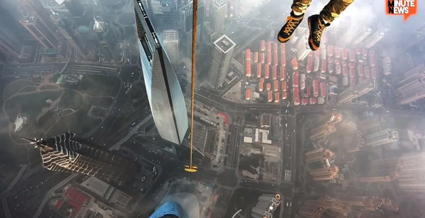 Kartmatud «inimkärbsed» vallutasid Shanghai 600-meetrise torni