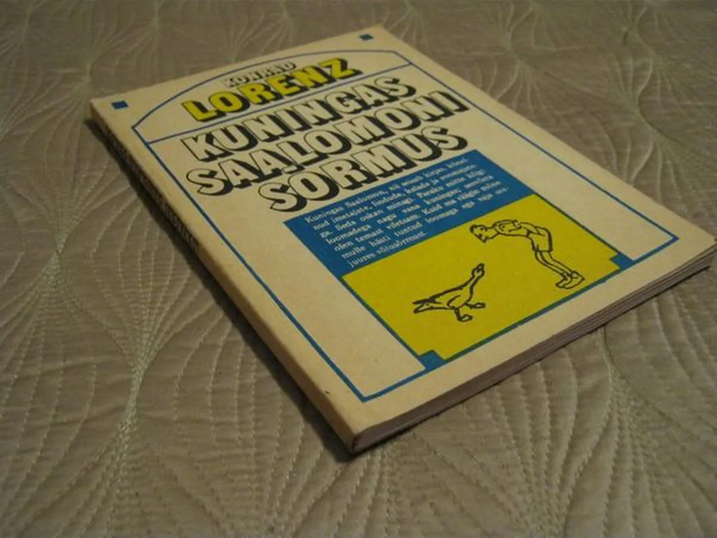 Konrad Lorenz «Kuningas Saalomoni sõrmus»