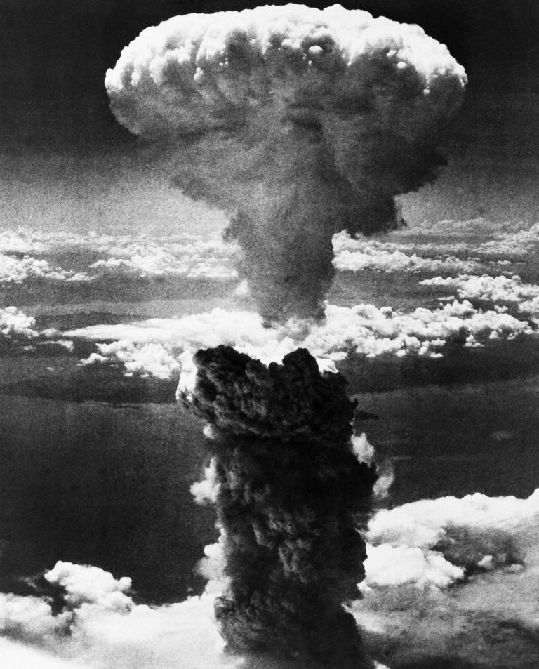 Tuumapilv Nagasaki kohal.