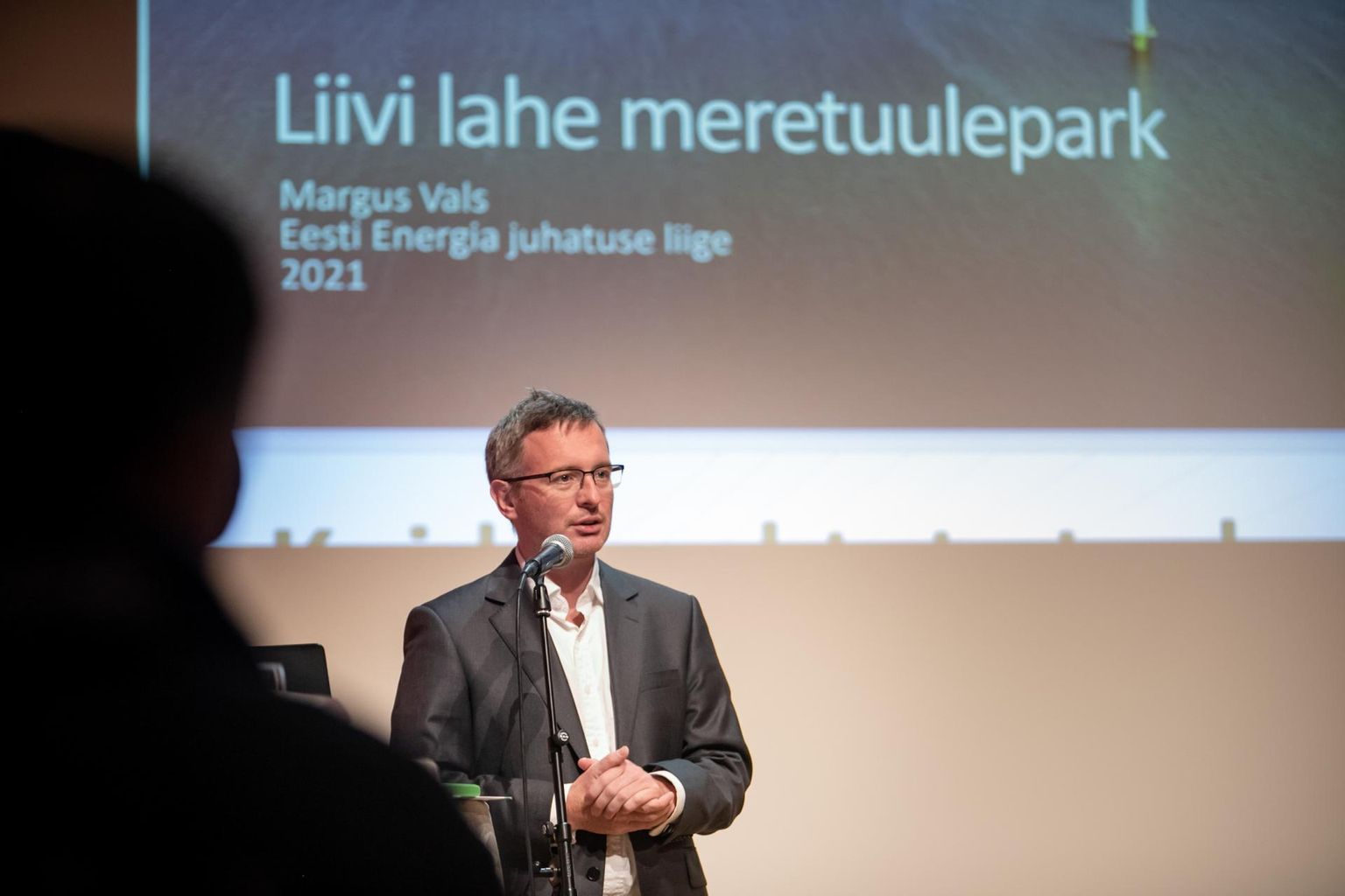Pärnumaa Ettevõtete Koda nõupäev. Ettekandega esines Eesti Energia juhatuse liige Margus Vals.