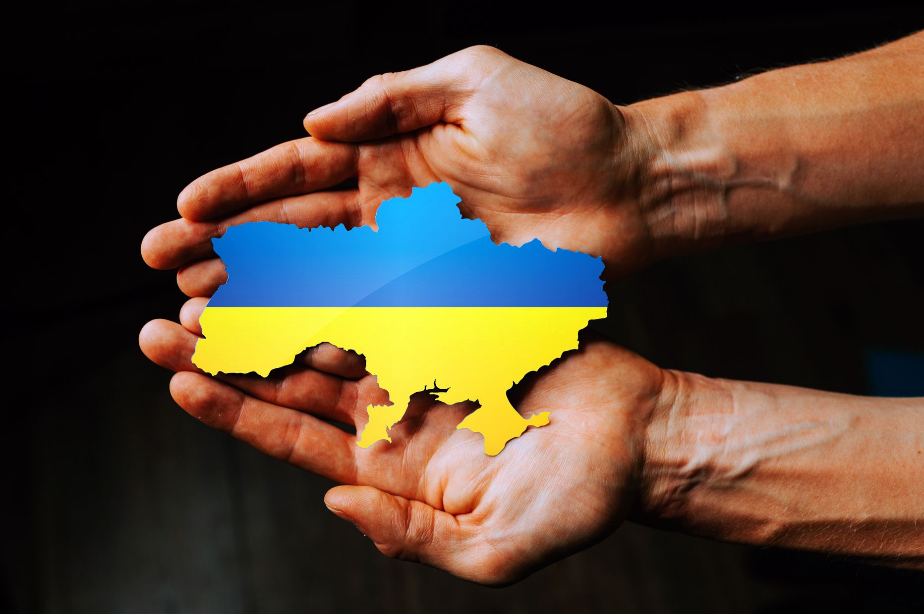 Карта Украины. Иллюстративное фото