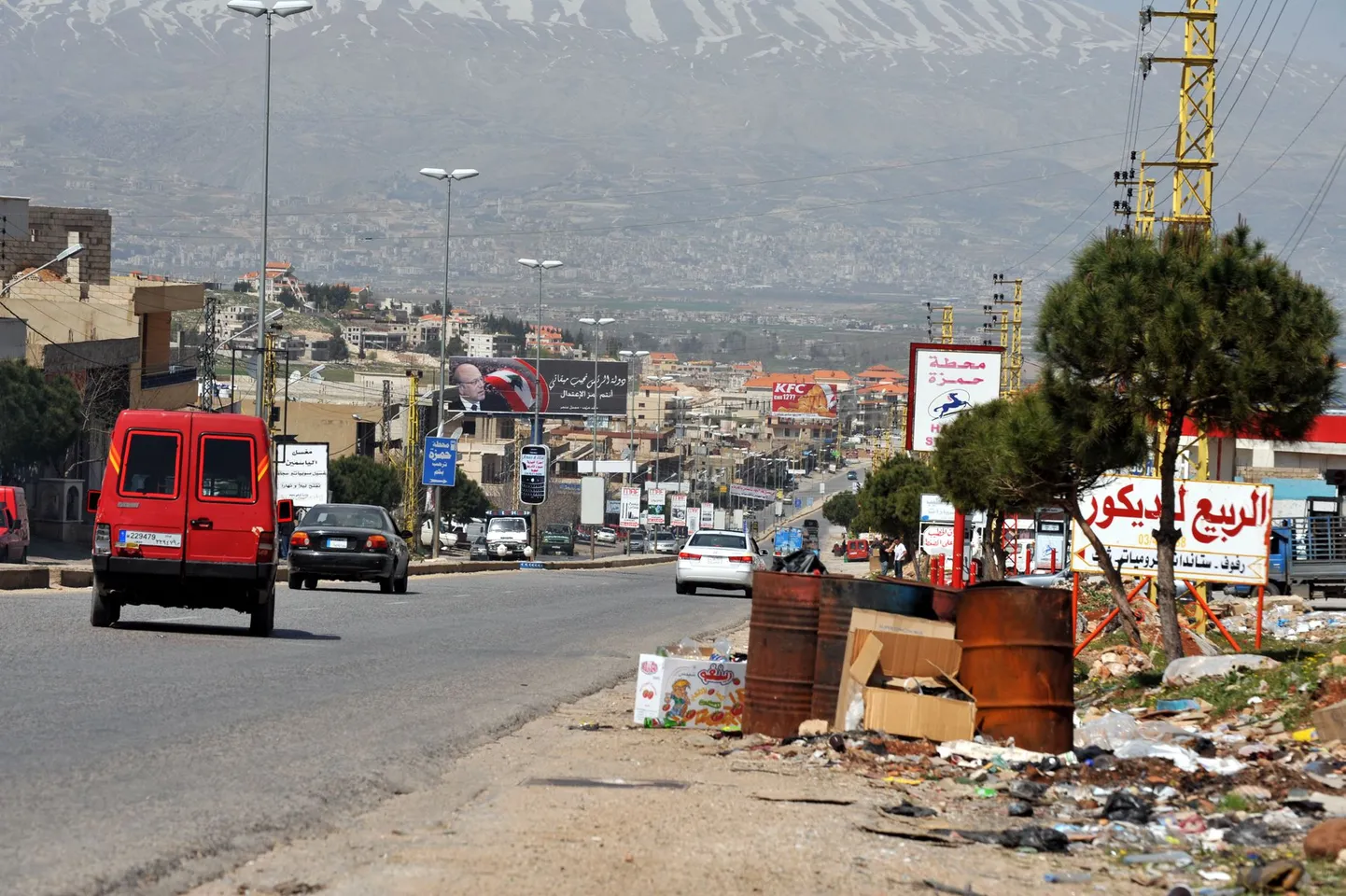 Bekaa org Liibanonis Süüria piiri lähistel.