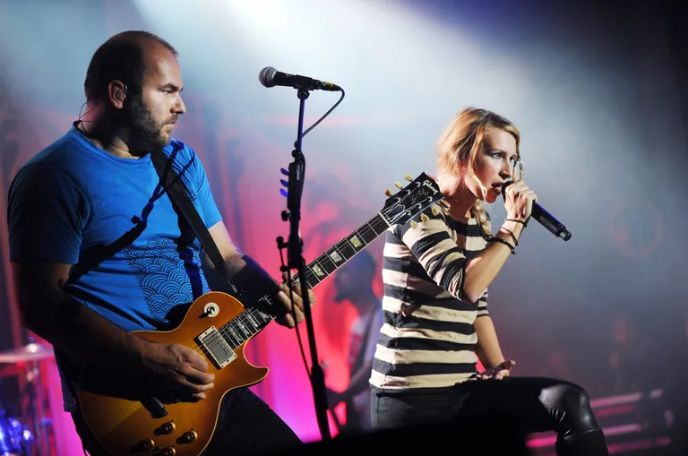 Guano Apes на концерте в Праге, 2011 год