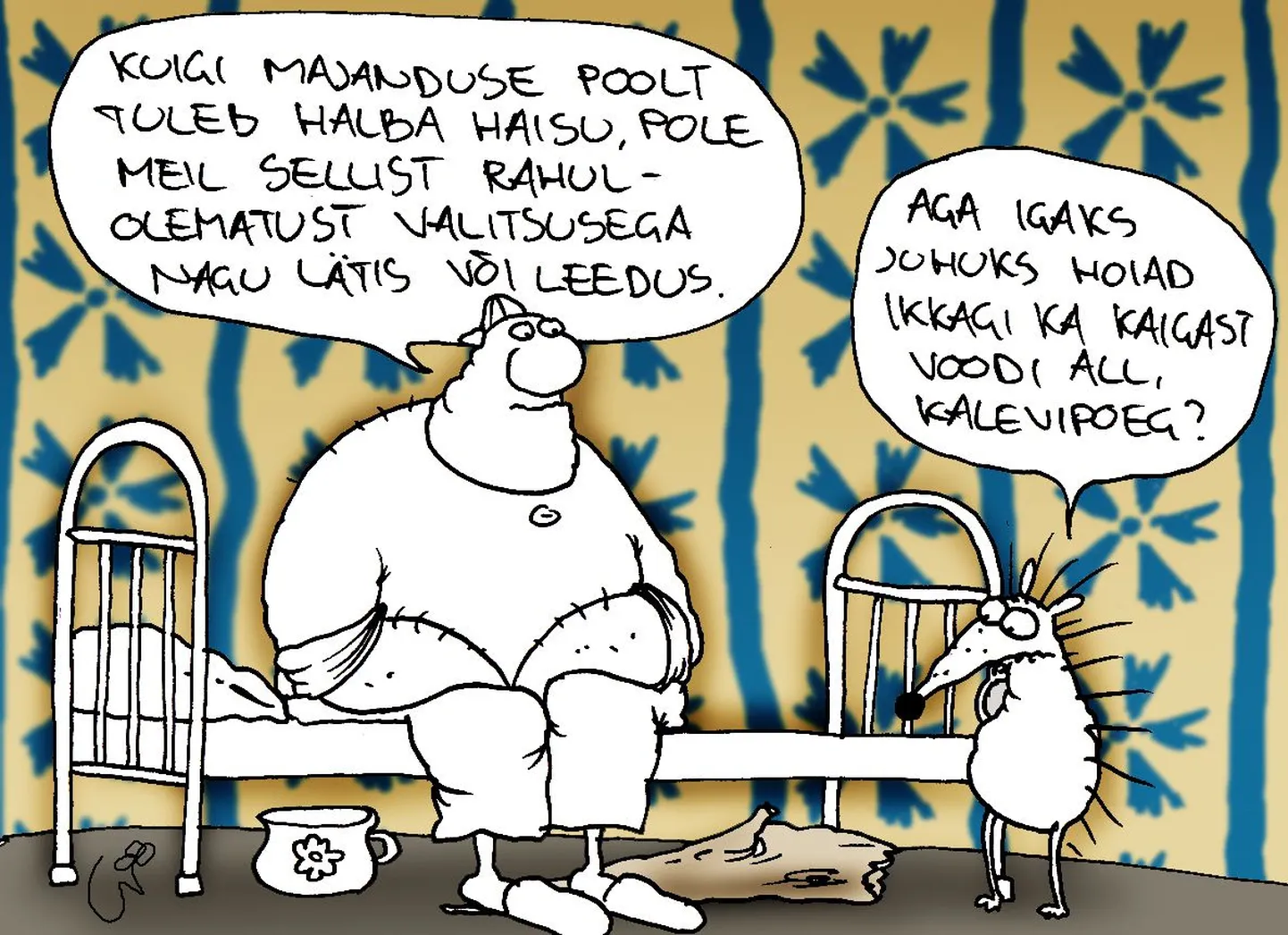 Kaigas igaks juhuks voodi alla