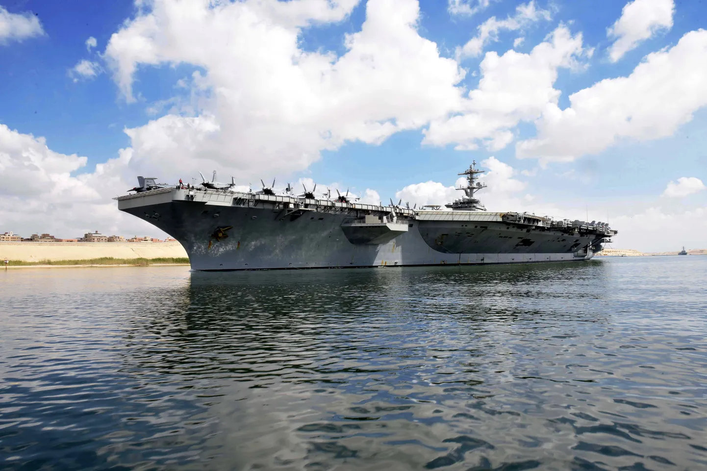 USS Abraham Lincoln.