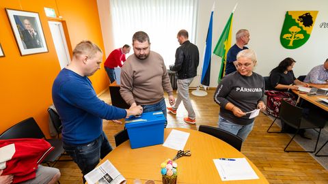 Põhja-Pärnumaa vallavanem pruugib selguda viimasel minutil