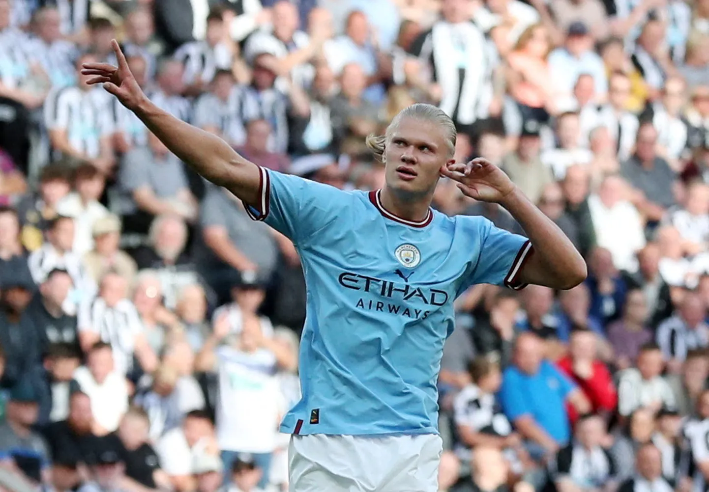 Manchester City suvine täiendus Erling Haaland.