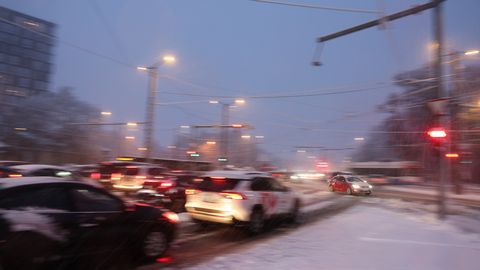 Блог, фото и видео ⟩ Сильный снегопад спровоцировал масштабные отключения электроэнергии в Эстонии