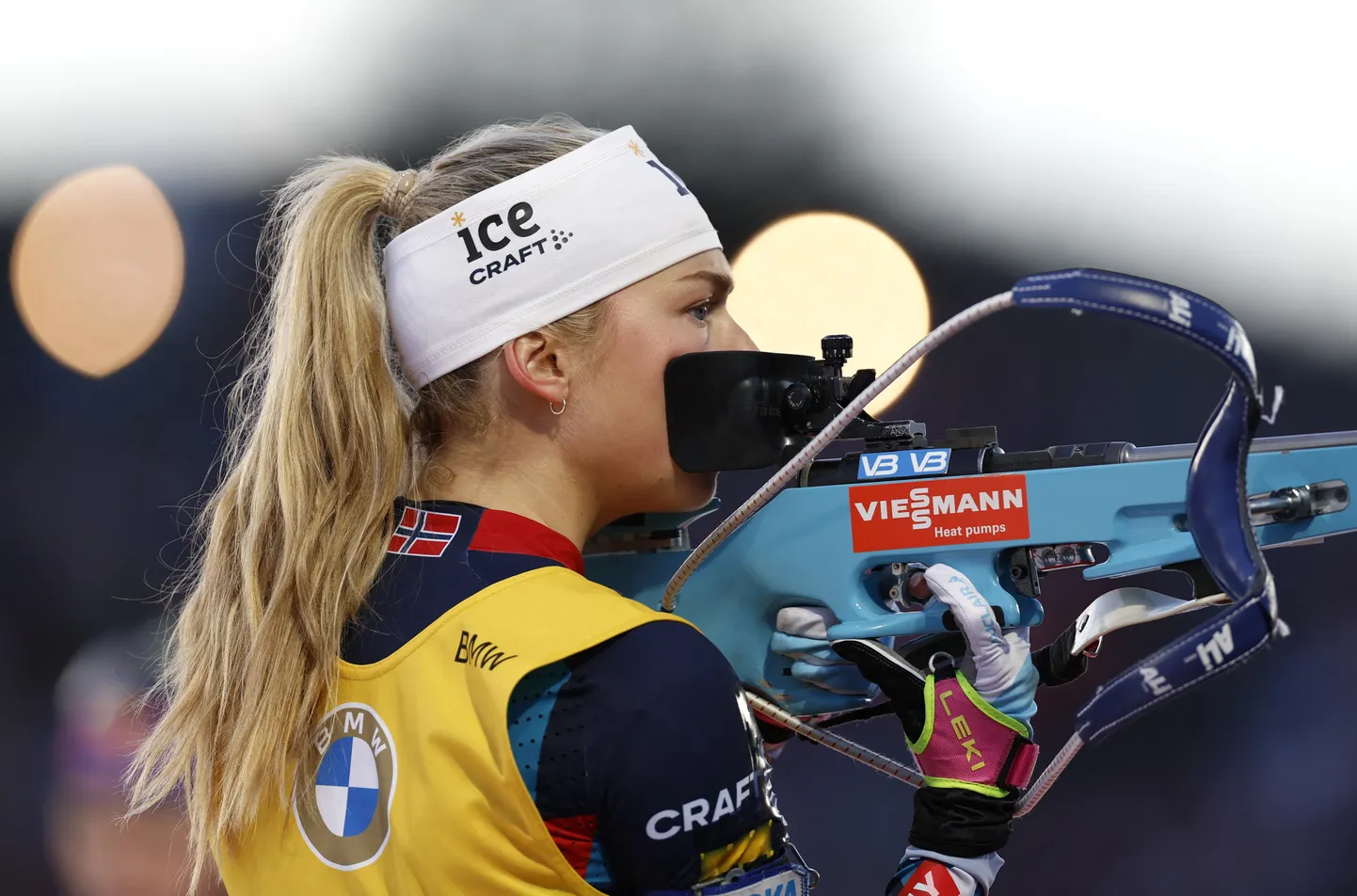 Norra koondise liider Ingrid Landmark Tandrevold saab püstitiirus pihta vaid pooltele märkidele.