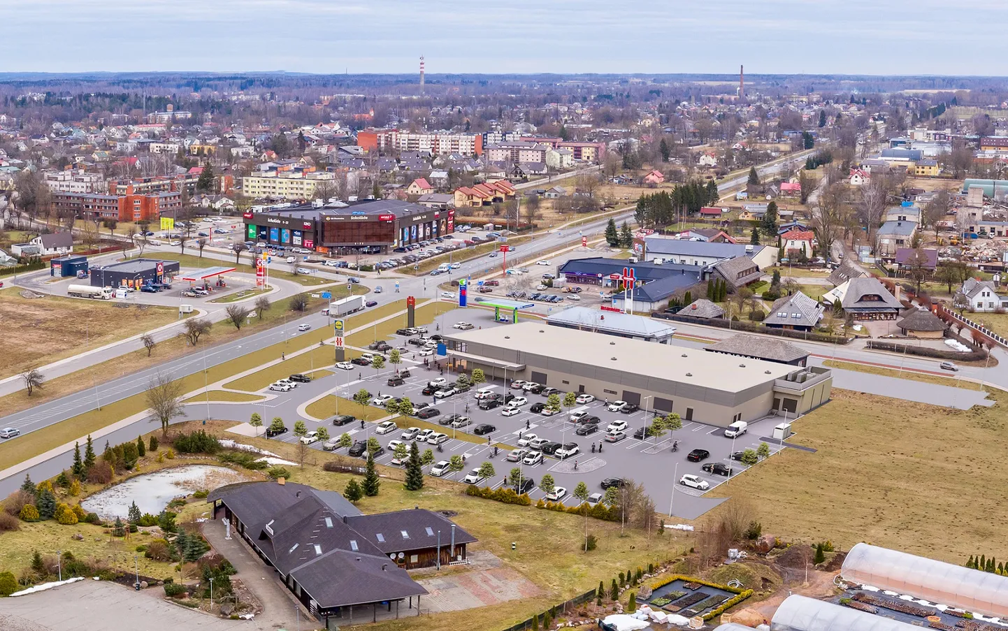 Стройка Lidl. Иллюстративное фото