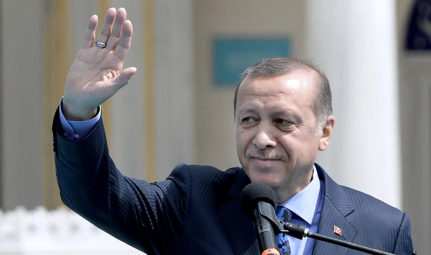 Türgi president Recep Tayyip Erdoğan.