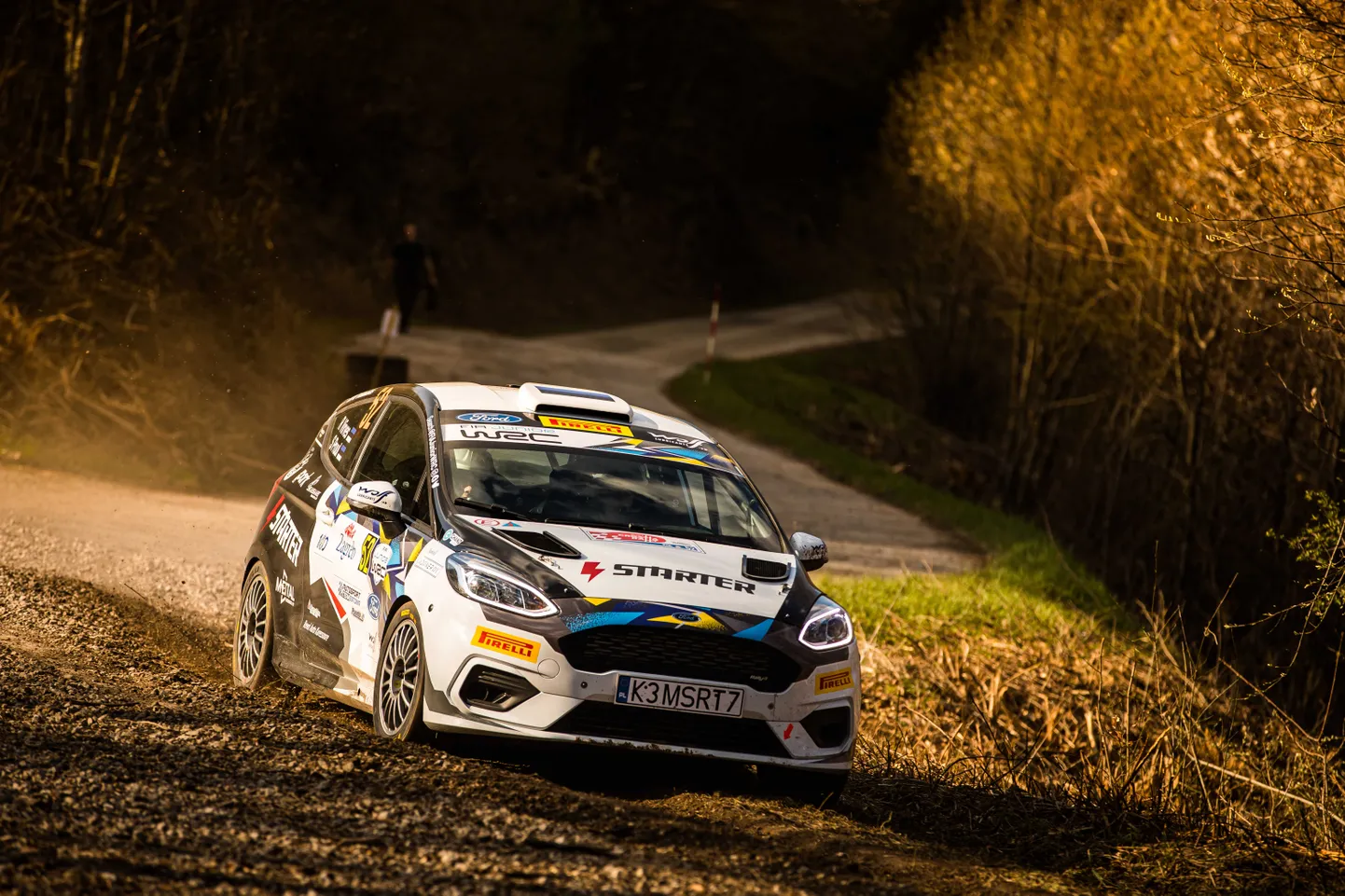 Robert Virves ja Sander Pruul Horvaatia rallil.