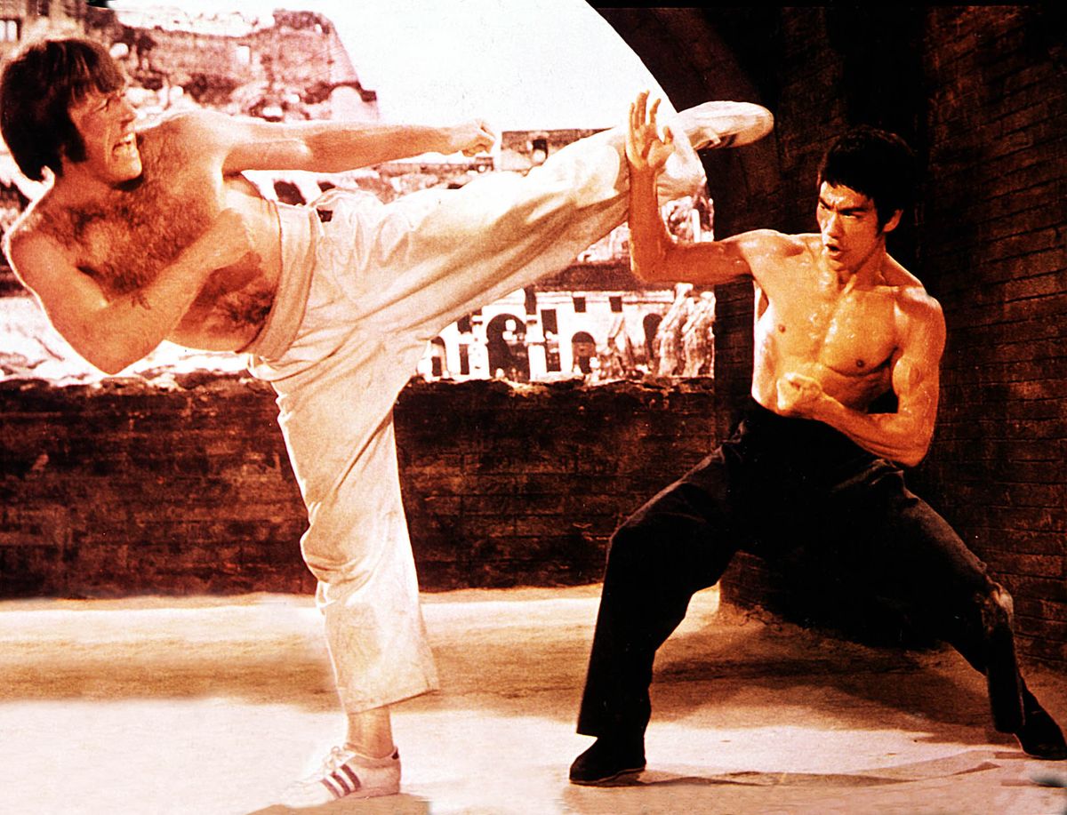 Chuck Norris ja Bruce Lee filmis «Surmamäng» (1978)