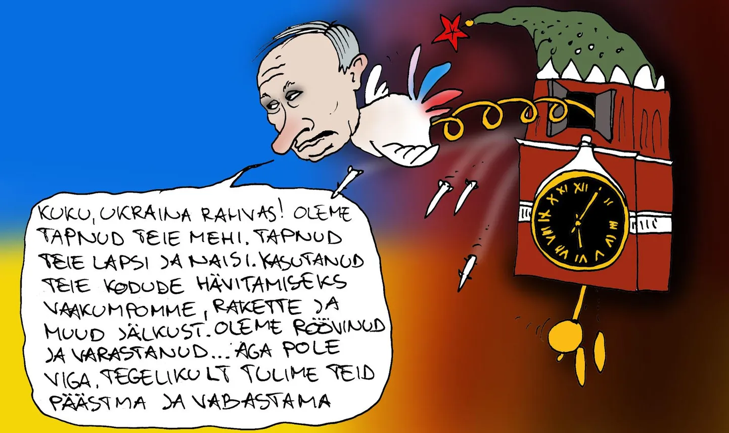 Päeva karikatuur FOTO: Urmas Nemvalts
