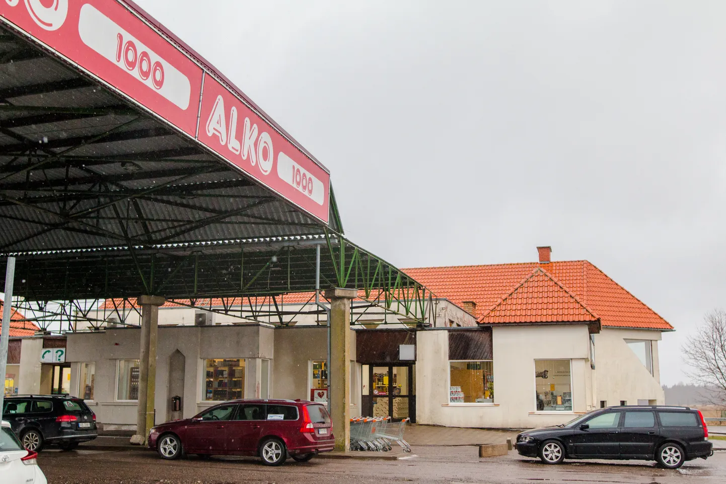 Läti viinapood Alko1000.