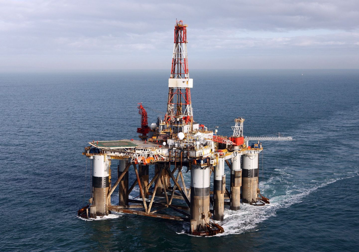 Naftafirma Diamond Offshore Drilling puuralus Falklandi saarte lähedal.