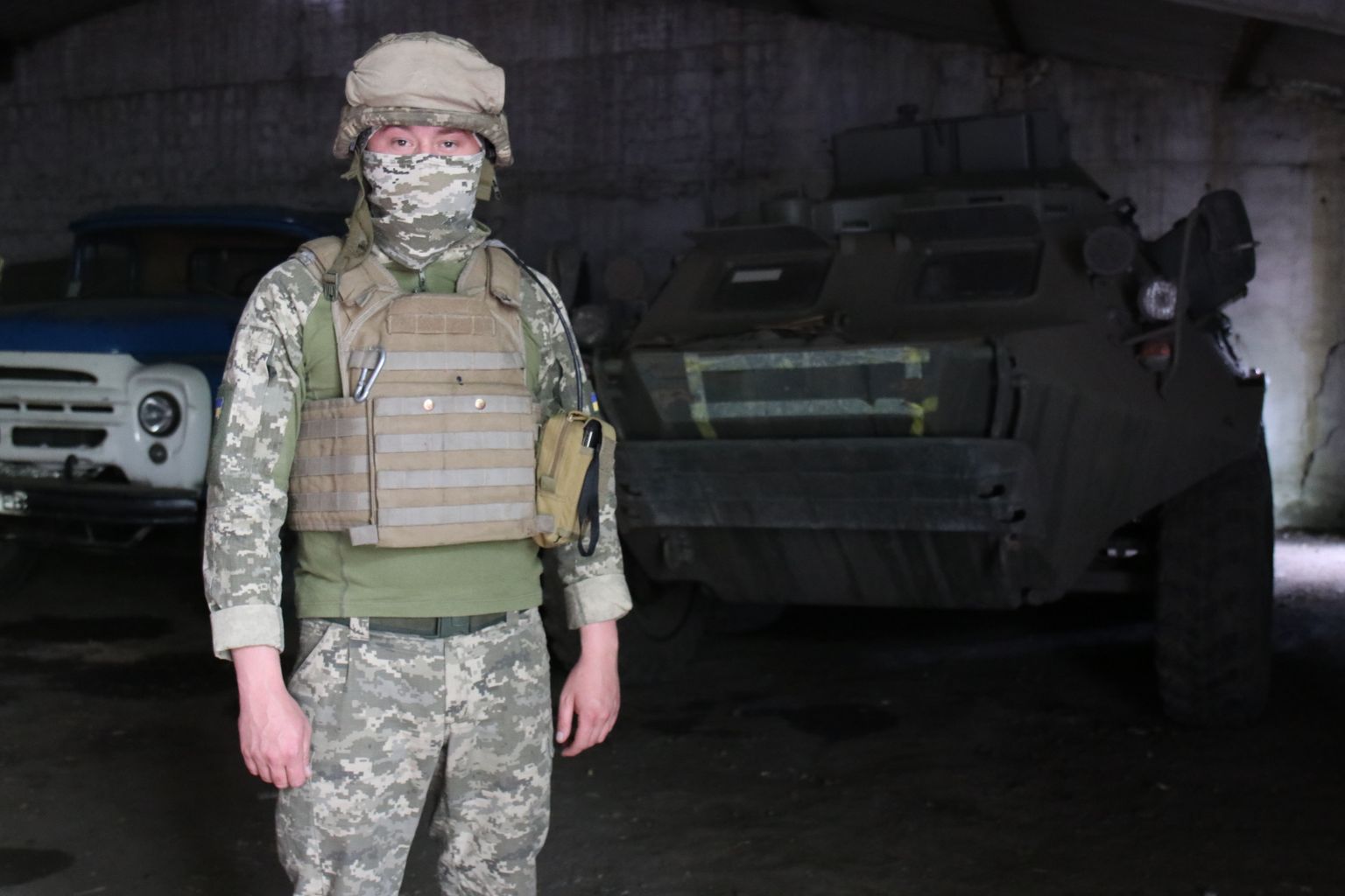 Ukraina armee pataljoniülem Vassõl, kutsungiga Petrovitš.