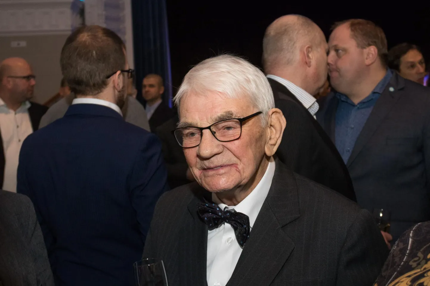 Karl Luht 2018. aasta jaanuaris Viljandi linnavalitsuse vastuvõtul.