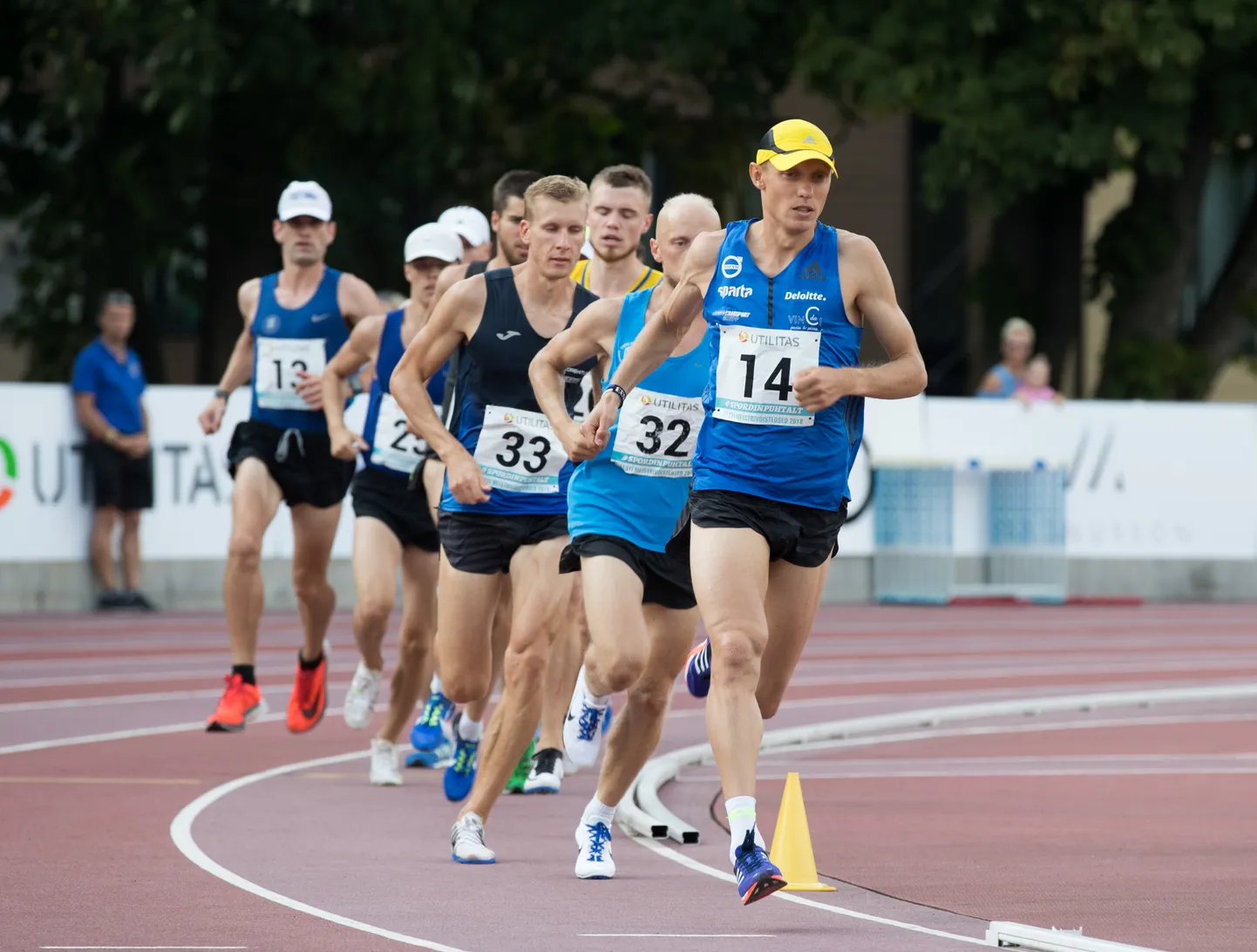 Eesti meistrivõistlused Kadrioru staadionil.