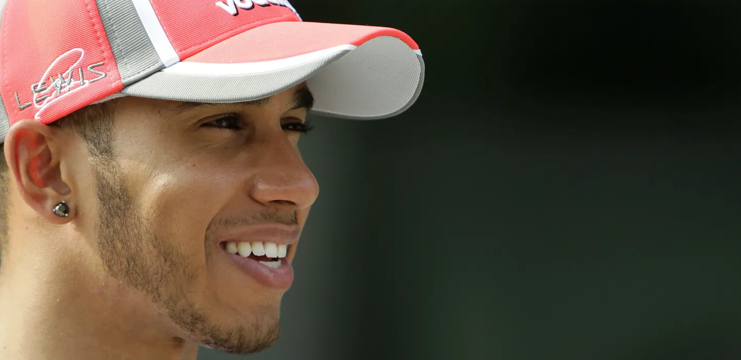 McLareni meeskonna sõitja Lewis Hamilton.