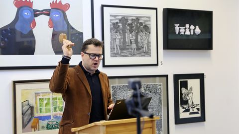 Selgusid Tartu kunstioksjonil osalevad kunstnikud