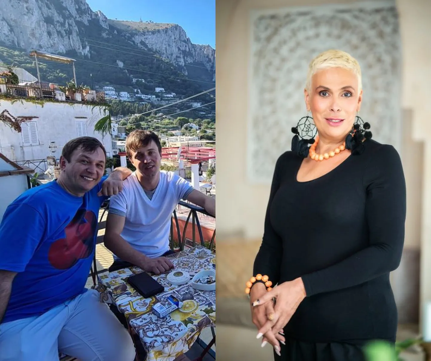 Kerdo Mölder kolis koos elukaaslasega Diana Klasi juurest minema.