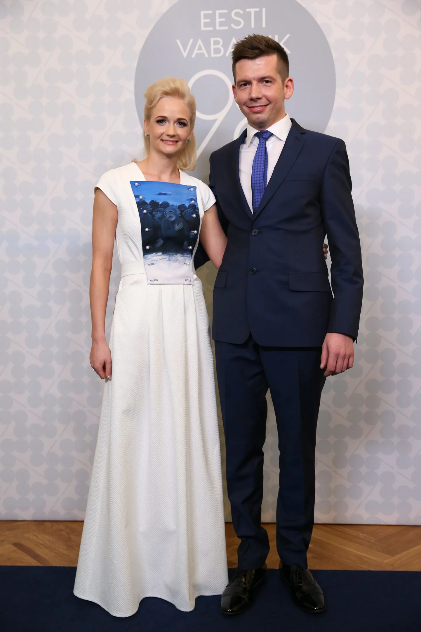 Triigist pärit Siret Kotka koos Martin Repinskiga.