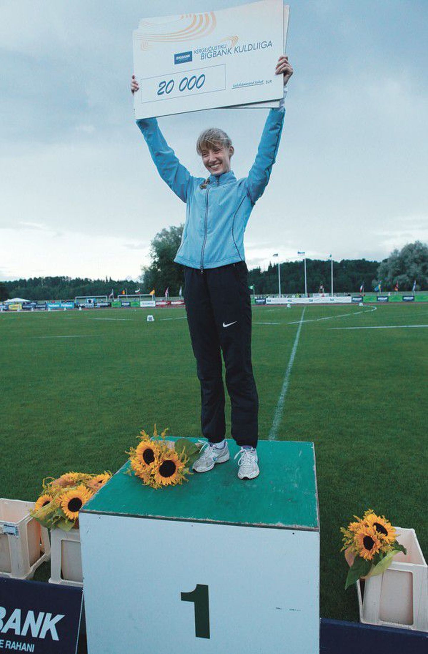 Kõrgushüppaja Anna Iljuštšenko võitis teist aastat järjest Kuldliiga jackpot’i.