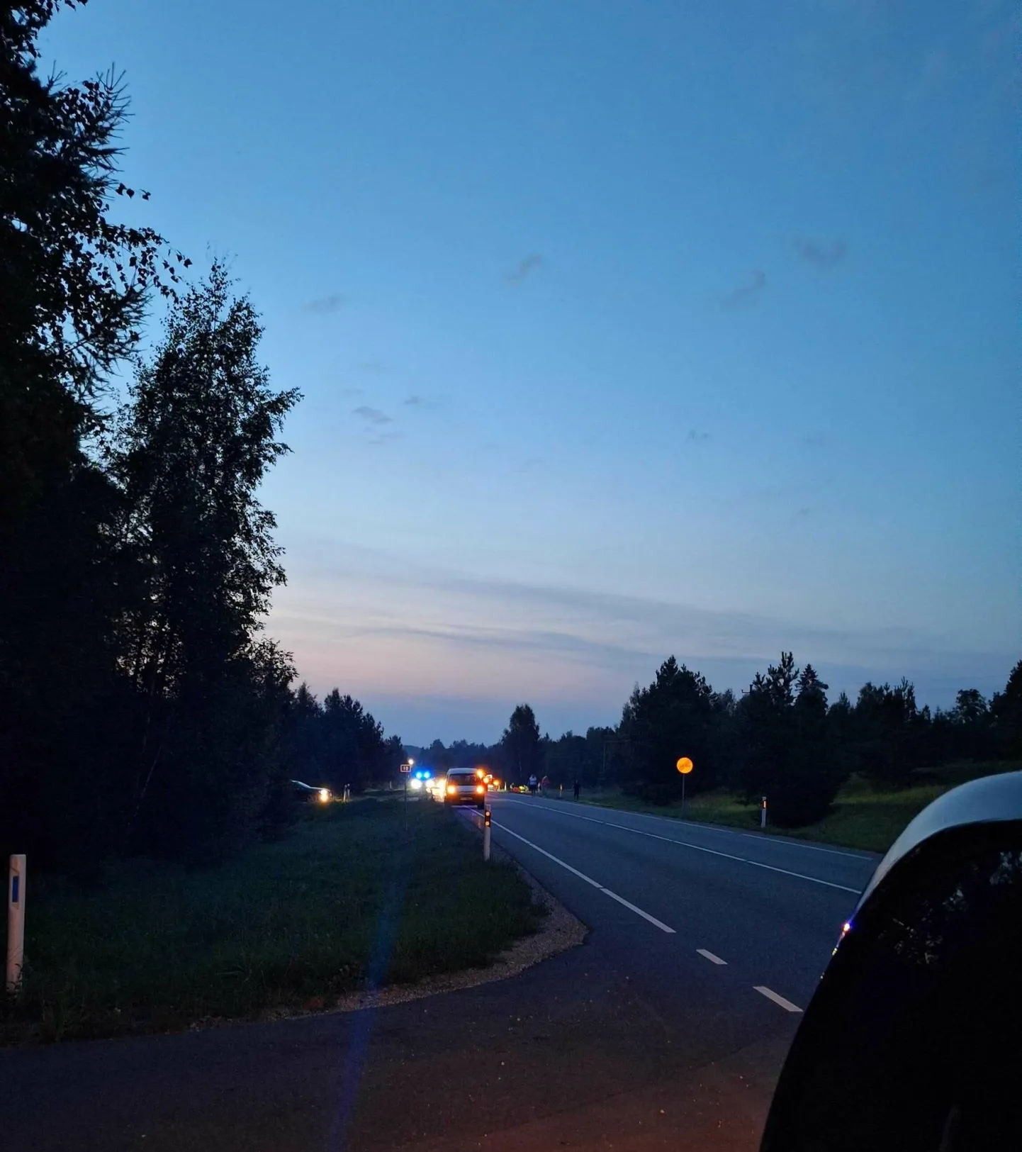 Holstre lähedal juhtus reede õhtul mootorrattaõnnetus.