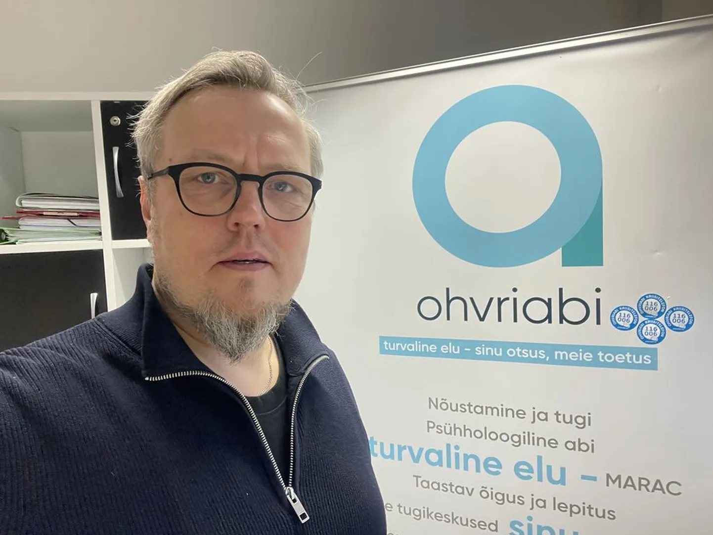 Ohvriabitöötaja Meelis Juhandi.