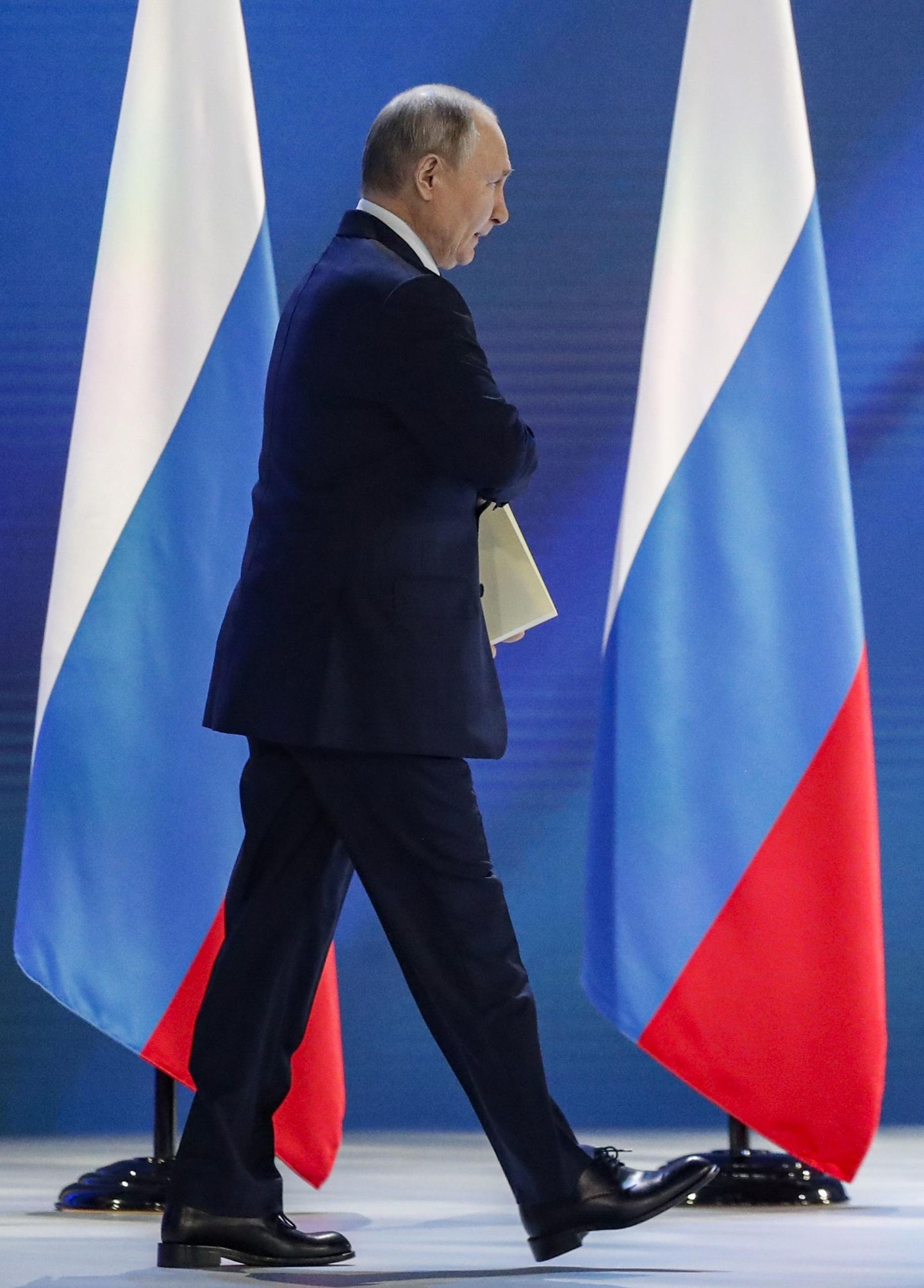 Venemaa president Vladimir ­Putin pidas eile traditsioonilise aastakõne.   FOTO: Maksim Šipenkov / epa / Scanpix