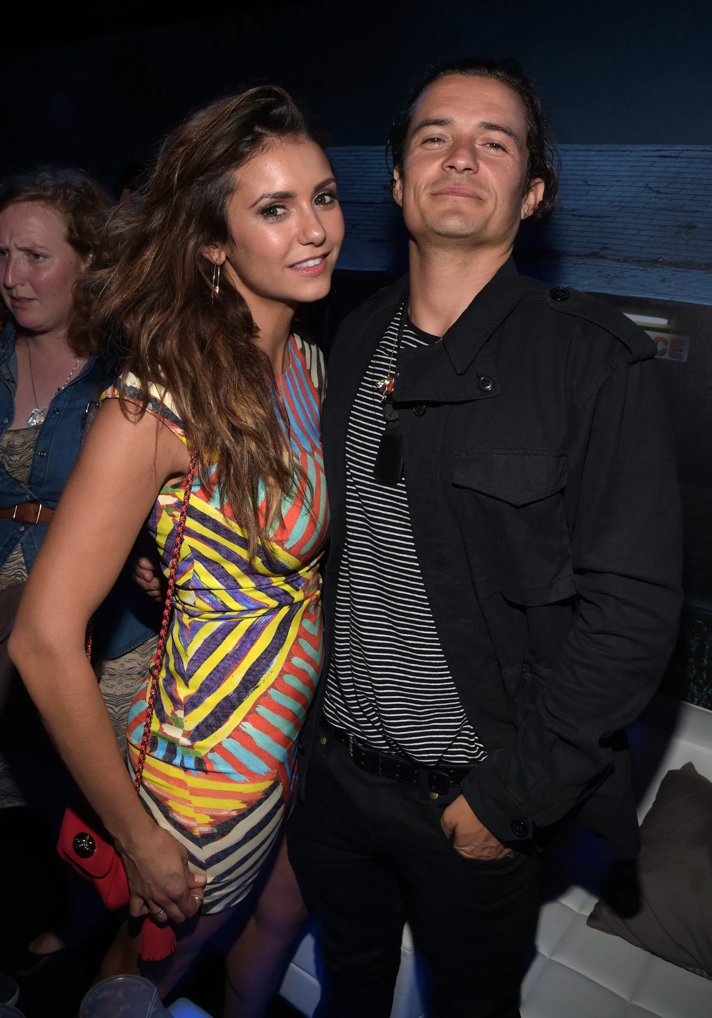 Nina Dobrev ja Orlando Bloom Comic-Coni peol