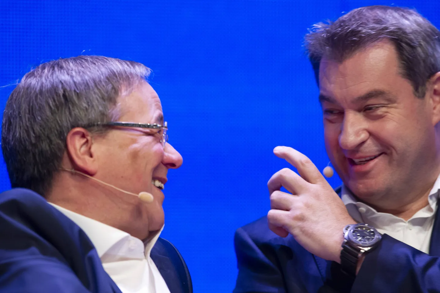 Armin Laschet ja Markus Söder.