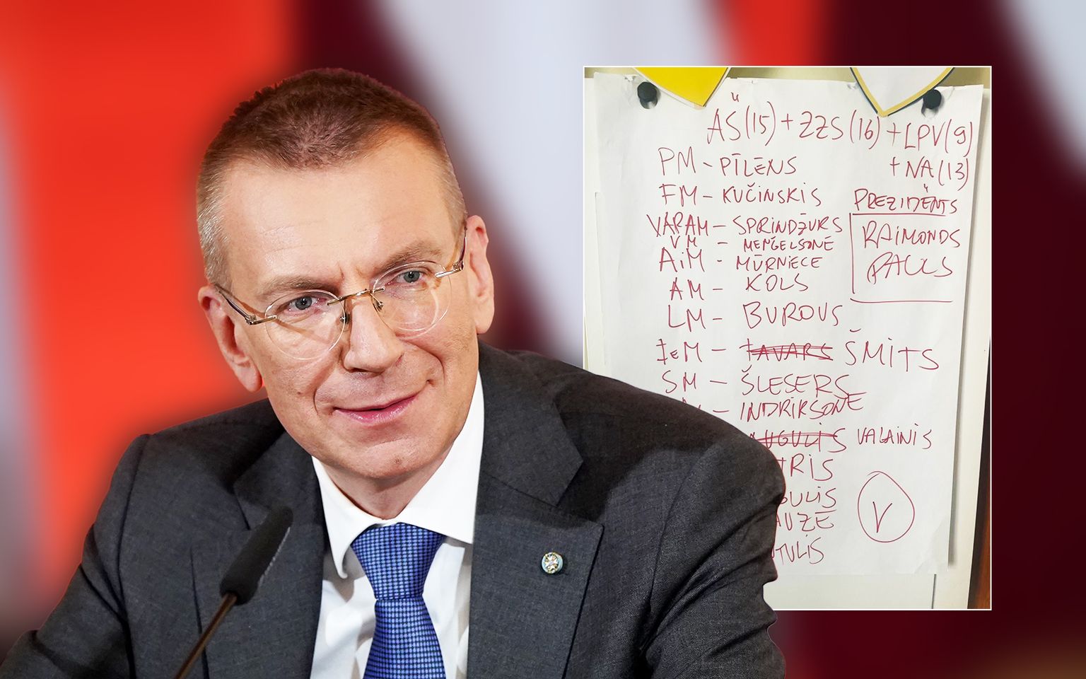 Новоизбранный президент Латвии Эдгар Ринкевич.