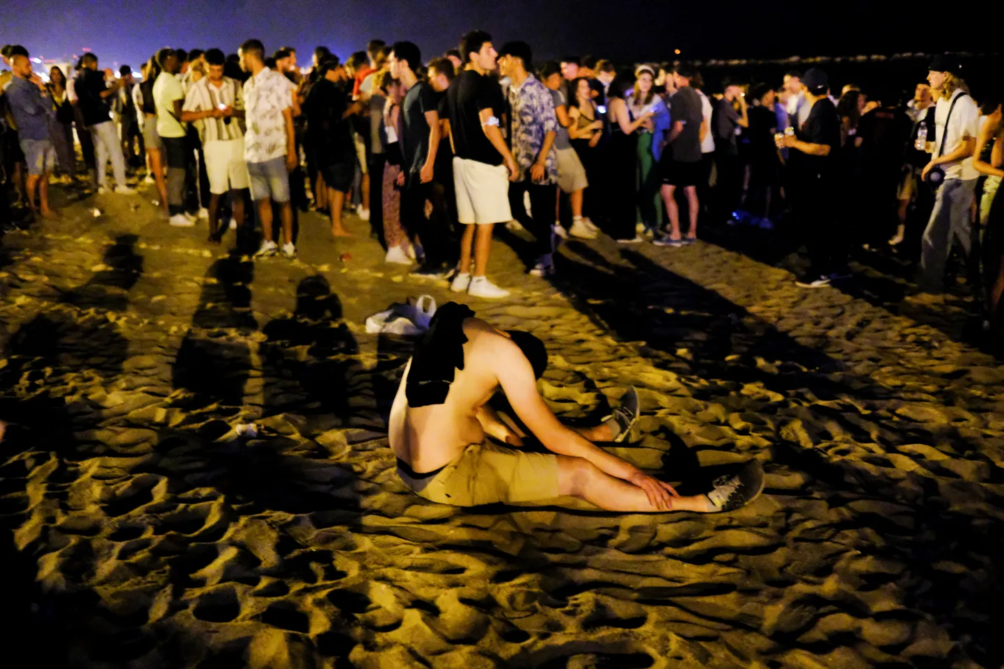 Pidu Barceloneta rannas