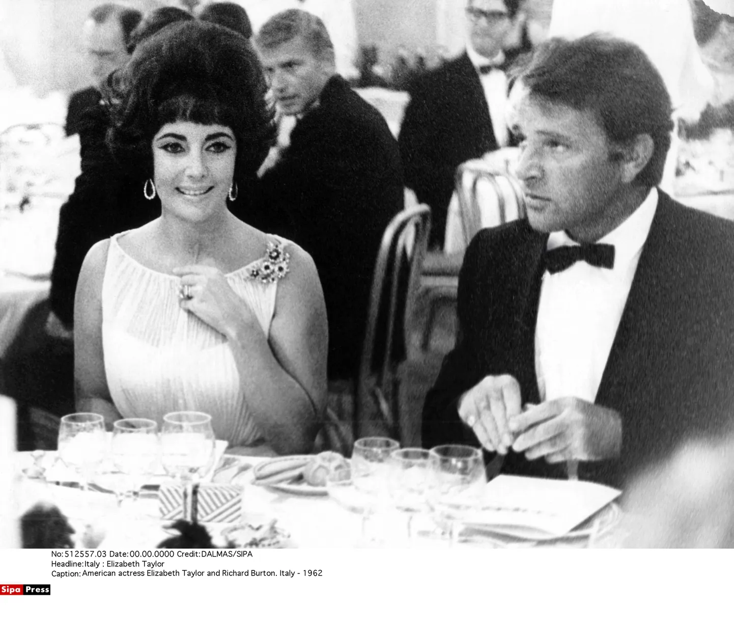 Elizabeth Taylor ja Richard Burton 1962. aastal Itaalias.