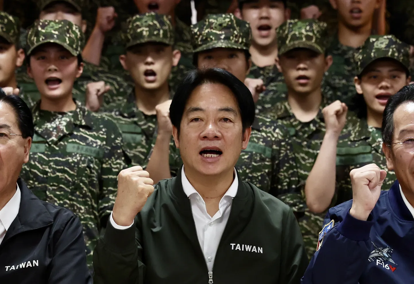 Taiwani president Lai Ching-te Taoyuani sõjaväebaasis. 23. mai 2024.
