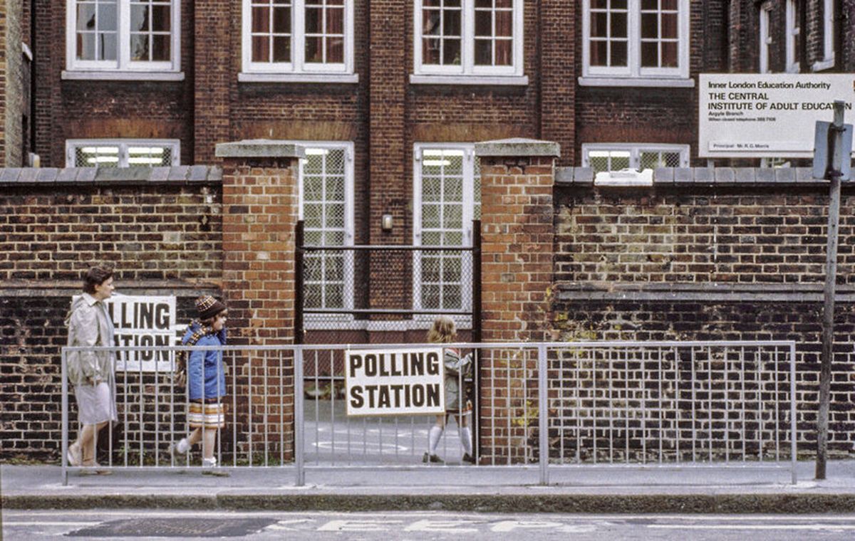 Голосование на выборах в Европарламент 1984 года в Великобритании.