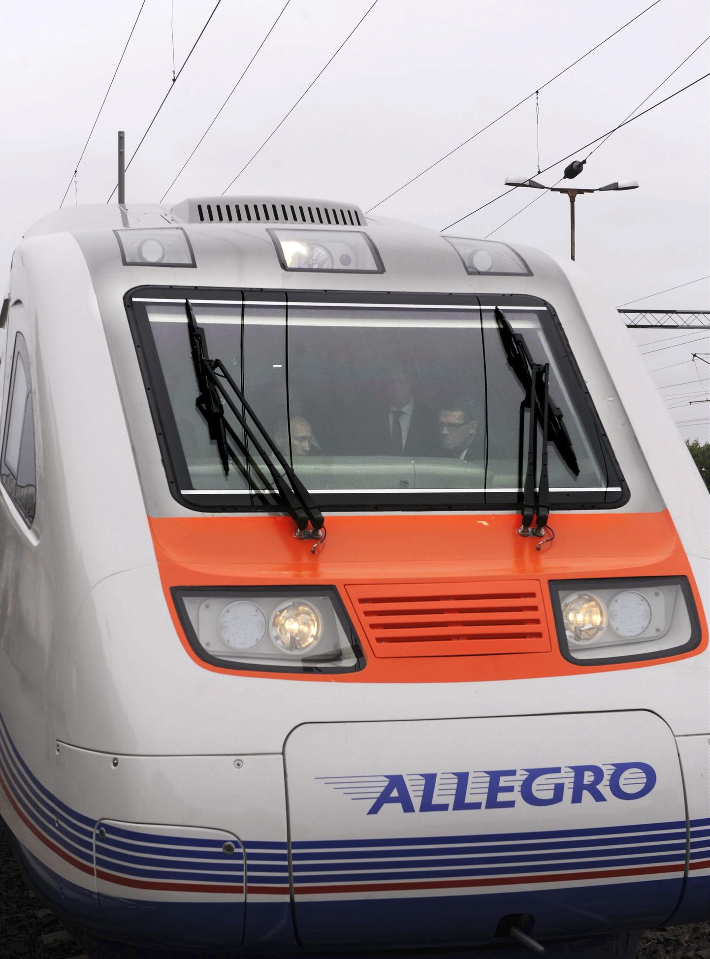 Поезд Allegro, который будет курсировать между Петербургом и Хельсинки.