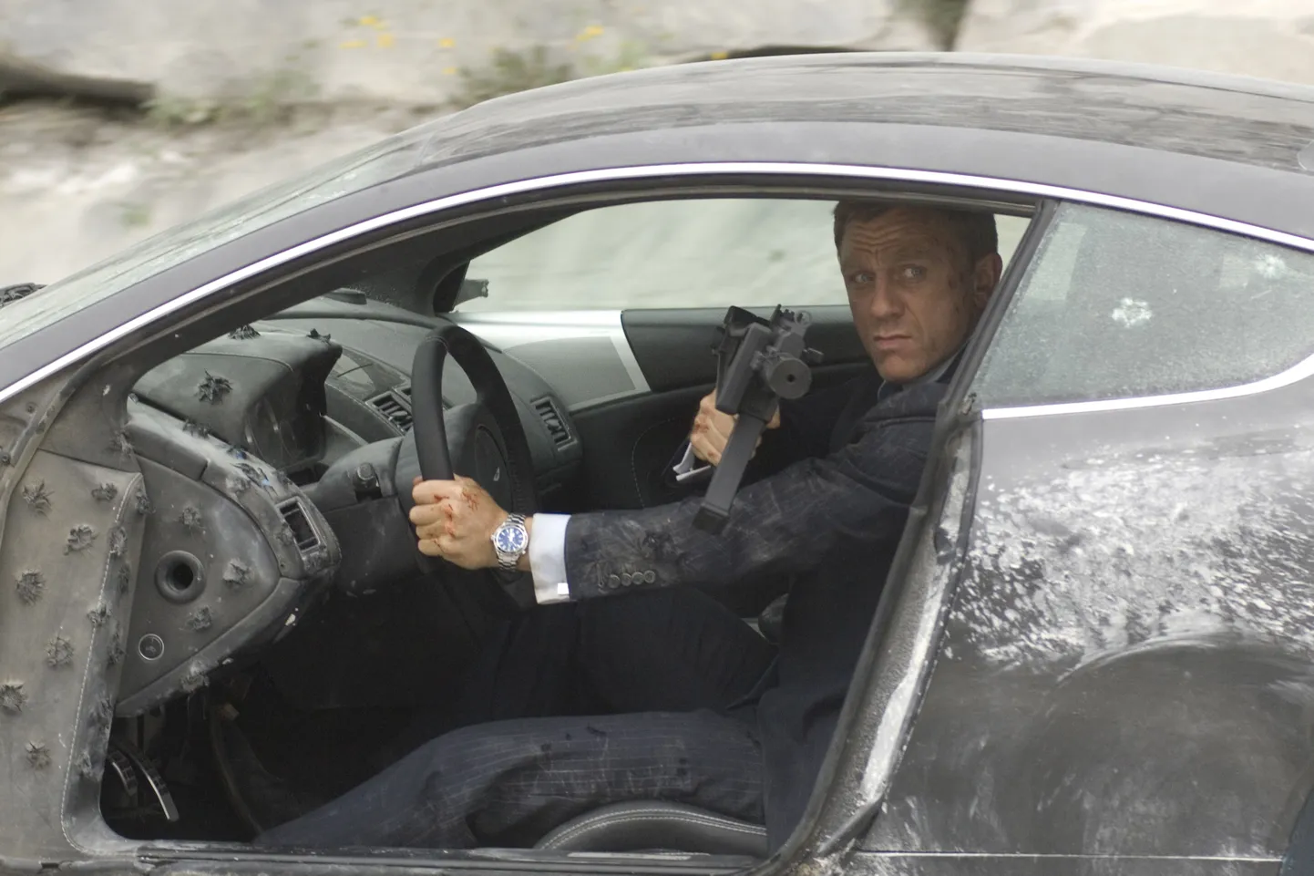 Daniel Craig James Bondi rollis filmis «Quantum of Solace»