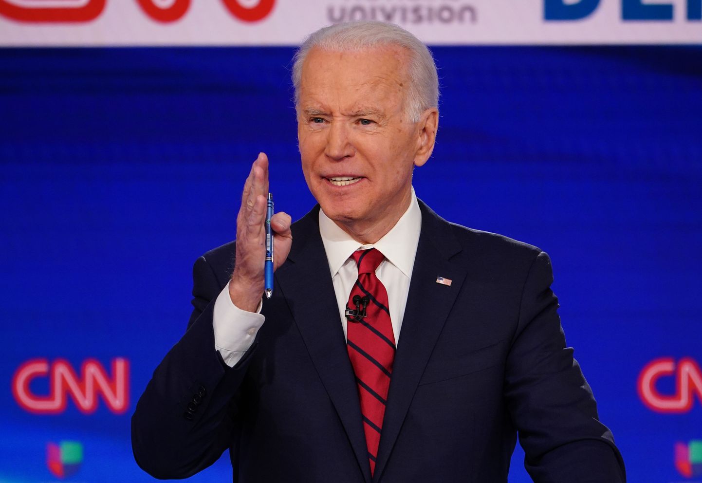 USA demokraatide presidendikandidaadiks püüdlev endine asepresident Joe Biden.