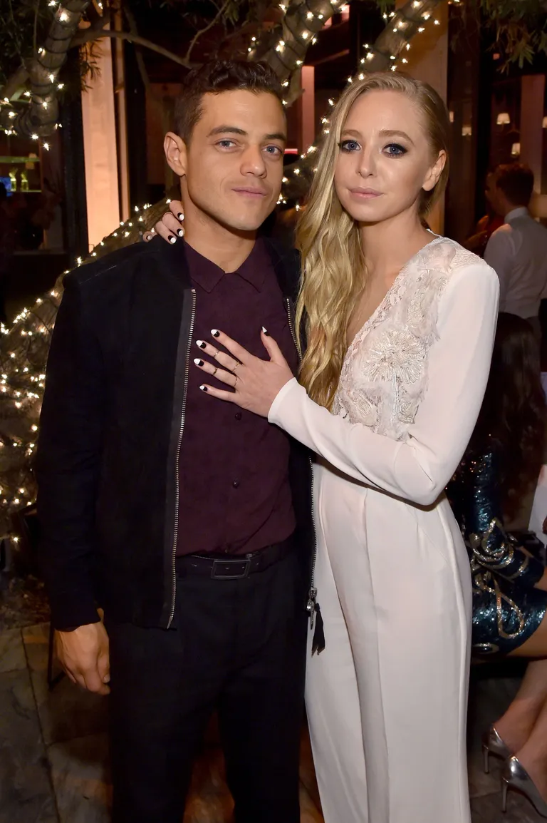 Rami Malek ja Portia Doubleday 2015. aastal